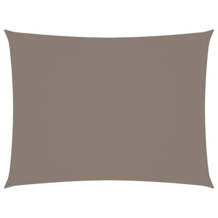Rectangular sail awning taupe gray Oxford fabric 3x4.5 m by , Umbrellas - Ref: Foro24-135431, Price: 44,60 €, Discount: %