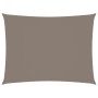 Rectangular sail awning taupe gray Oxford fabric 3x4.5 m by , Umbrellas - Ref: Foro24-135431, Price: 45,71 €, Discount: %