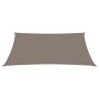 Rectangular sail awning taupe gray Oxford fabric 3x4.5 m by , Umbrellas - Ref: Foro24-135431, Price: 45,71 €, Discount: %