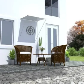 Cream retractable awning 100x150 cm by , Awnings - Ref: Foro24-145892, Price: 34,07 €, Discount: %