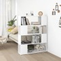 Weißes Regal/Raumteiler 100x24x124 cm von , Bücherregale und Regale - Ref: Foro24-809188, Preis: 71,67 €, Rabatt: %