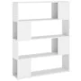 Estantería/divisor de espacios blanco 100x24x124 cm de , Librerías y estanterías - Ref: Foro24-809188, Precio: 70,56 €, Descu...