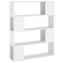 Weißes Regal/Raumteiler 100x24x124 cm von , Bücherregale und Regale - Ref: Foro24-809188, Preis: 71,67 €, Rabatt: %