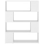 Estantería/divisor de espacios blanco 100x24x124 cm de , Librerías y estanterías - Ref: Foro24-809188, Precio: 74,12 €