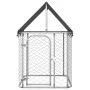 Outdoor kennel with roof 100x100x150 cm by , Dog kennels and fences - Ref: Foro24-171495, Price: 77,84 €, Discount: %
