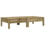Gartenhocker mit Kissen, 2 Stück, imprägniertes Kiefernholz von , Modulare Sofas für den Außenbereich - Ref: Foro24-838172, P...
