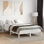 Cabecero de cama madera maciza de pino blanco 135 cm de , Cabeceros y pies de cama - Ref: Foro24-842507, Precio: 49,88 €, Des...