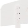 Cabecero de cama madera maciza de pino blanco 135 cm de , Cabeceros y pies de cama - Ref: Foro24-842507, Precio: 50,51 €, Des...