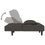 Sofá cama de 2 plazas con dos almohadas terciopelo gris oscuro by , Sofas - Ref: Foro24-375808, Price: 245,68 €, Discount: %