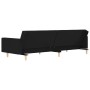 Zweiplätziges Schlafsofa mit zwei schwarzen Kissenbezügen. von , Sofas - Ref: Foro24-375801, Preis: 285,00 €, Rabatt: %