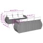 Set sofás de jardín 7 piezas y cojines ratán sintético beige by , Garden sets - Ref: Foro24-3253446, Price: 520,48 €, Discoun...