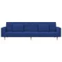 Zweiplätziges Schlafsofa mit zwei blauen Kissen. von , Sofas - Ref: Foro24-375803, Preis: 274,34 €, Rabatt: %