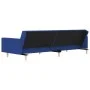 Zweiplätziges Schlafsofa mit zwei blauen Kissen. von , Sofas - Ref: Foro24-375803, Preis: 274,34 €, Rabatt: %