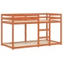 Etagenbett aus massivem, wachsbraunem Kiefernholz, 90 x 190 cm von , Betten und Lattenroste - Ref: Foro24-3214875, Preis: 155...