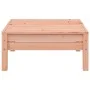 Gartensofa mit Kissen und massivem Sitzhocker aus Douglasienholz. von , Modulare Sofas für den Außenbereich - Ref: Foro24-838...