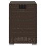 Mesa cubierta para bombona de propano ratán marrón 40x40x60 cm by , Garden tables - Ref: Foro24-366295, Price: 73,02 €, Disco...