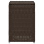 Mesa cubierta para bombona de propano ratán marrón 40x40x60 cm by , Garden tables - Ref: Foro24-366295, Price: 73,02 €, Disco...