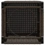 Mesa cubierta para bombona de propano ratán marrón 40x40x60 cm by , Garden tables - Ref: Foro24-366295, Price: 74,67 €, Disco...