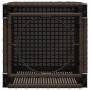 Mesa cubierta para bombona de propano ratán marrón 40x40x60 cm by , Garden tables - Ref: Foro24-366295, Price: 73,02 €, Disco...