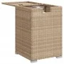 Mesa cubierta para bombona de propano ratán beige 40x40x60 cm by , Garden tables - Ref: Foro24-366297, Price: 91,49 €, Discou...