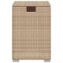 Beiger Rattan-Tisch für Propangasflasche, 40x40x60 cm. von , Gartentische - Ref: Foro24-366297, Preis: 99,99 €, Rabatt: %