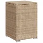 Mesa cubierta para bombona de propano ratán beige 40x40x60 cm by , Garden tables - Ref: Foro24-366297, Price: 91,49 €, Discou...