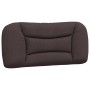 Gepolstertes Kopfteil aus dunkelbraunem Stoff, 80 cm von , Kopf- und Fußteile - Ref: Foro24-374528, Preis: 36,28 €, Rabatt: %