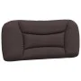 Padded headboard dark brown fabric 80 cm by , Headboards and footboards - Ref: Foro24-374528, Price: 35,96 €, Discount: %