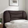Gepolstertes Kopfteil aus dunkelbraunem Stoff, 80 cm von , Kopf- und Fußteile - Ref: Foro24-374528, Preis: 36,28 €, Rabatt: %