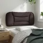 Padded headboard dark brown fabric 80 cm by , Headboards and footboards - Ref: Foro24-374528, Price: 35,96 €, Discount: %