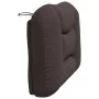 Padded headboard dark brown fabric 80 cm by , Headboards and footboards - Ref: Foro24-374528, Price: 35,96 €, Discount: %