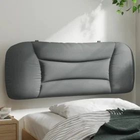 Padded headboard light gray fabric 100 cm by , Headboards and footboards - Ref: Foro24-374549, Price: 35,59 €, Discount: %