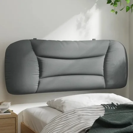 Padded headboard light gray fabric 100 cm by , Headboards and footboards - Ref: Foro24-374549, Price: 35,59 €, Discount: %