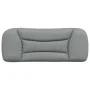Padded headboard light gray fabric 100 cm by , Headboards and footboards - Ref: Foro24-374549, Price: 35,59 €, Discount: %