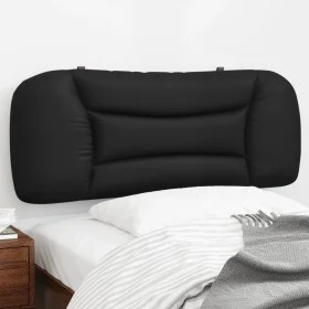 Gepolstertes Bettkopfteil aus schwarzem Kunstleder, 100 cm von , Kopf- und Fußteile - Ref: Foro24-374556, Preis: 44,13 €, Rab...