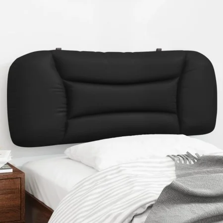 Black synthetic leather padded bed headboard 100 cm by , Headboards and footboards - Ref: Foro24-374556, Price: 44,10 €, Disc...