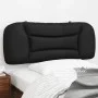 Black synthetic leather padded bed headboard 100 cm by , Headboards and footboards - Ref: Foro24-374556, Price: 44,10 €, Disc...