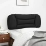 Black synthetic leather padded bed headboard 100 cm by , Headboards and footboards - Ref: Foro24-374556, Price: 44,10 €, Disc...
