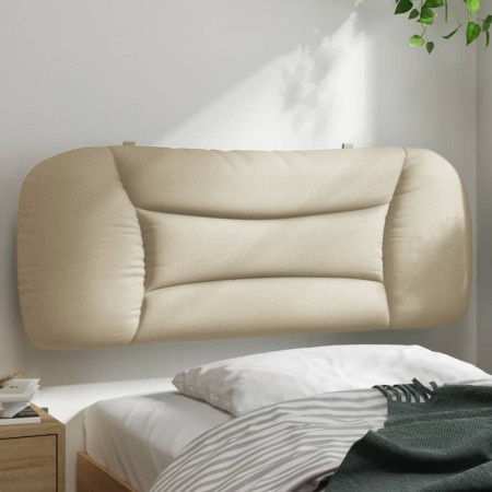 Gepolstertes Kopfteil aus cremefarbenem Stoff, 100 cm von , Kopf- und Fußteile - Ref: Foro24-374554, Preis: 40,16 €, Rabatt: %