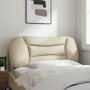 Gepolstertes Kopfteil aus cremefarbenem Stoff, 100 cm von , Kopf- und Fußteile - Ref: Foro24-374554, Preis: 40,16 €, Rabatt: %