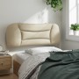 Gepolstertes Kopfteil aus cremefarbenem Stoff, 100 cm von , Kopf- und Fußteile - Ref: Foro24-374554, Preis: 40,16 €, Rabatt: %