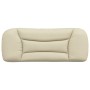 Cabecero de cama acolchado tela crema 100 cm de , Cabeceros y pies de cama - Ref: Foro24-374554, Precio: 40,11 €, Descuento: %