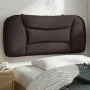 Gepolstertes Kopfteil aus dunkelbraunem Stoff, 90 cm von , Kopf- und Fußteile - Ref: Foro24-374540, Preis: 44,62 €, Rabatt: %