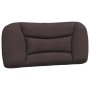 Gepolstertes Kopfteil aus dunkelbraunem Stoff, 90 cm von , Kopf- und Fußteile - Ref: Foro24-374540, Preis: 45,15 €, Rabatt: %