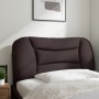 Dark brown fabric padded headboard 90 cm by , Headboards and footboards - Ref: Foro24-374540, Price: 45,15 €, Discount: %