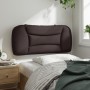 Gepolstertes Kopfteil aus dunkelbraunem Stoff, 90 cm von , Kopf- und Fußteile - Ref: Foro24-374540, Preis: 45,15 €, Rabatt: %