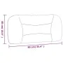 Gepolstertes Kopfteil aus dunkelbraunem Stoff, 90 cm von , Kopf- und Fußteile - Ref: Foro24-374540, Preis: 44,62 €, Rabatt: %