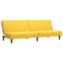 Sofá cama de 2 plazas terciopelo amarillo by , Sofas - Ref: Foro24-375933, Price: 235,26 €, Discount: %