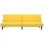 Zweiplätziges Schlafsofa aus gelbem Samt von , Sofas - Ref: Foro24-375933, Preis: 231,21 €, Rabatt: %