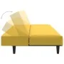 Zweiplätziges Schlafsofa aus gelbem Samt von , Sofas - Ref: Foro24-375933, Preis: 231,21 €, Rabatt: %